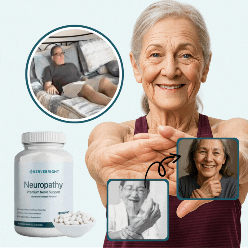 NerveBright™ Hermotuki | Sano hyvästit polttelulle ja puutumiselle jo 3 päivässä!