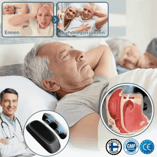 SnoreZero™ | Pysäyttää kuorsauksen heti